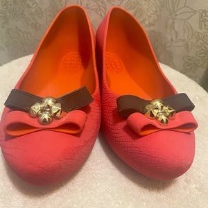 🥿✨BoaOnda “Jelly” Flats - peach colored - size 9